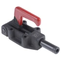RS PRO 32 mm x 32 mm Push Pull Toggle Clamp Cast Steel Chrome Finish Taiwan 254-692