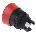 BACO Red Stop, Turn to Reset Push Button Head 22 mm Cutout Diameter IP66 
