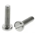 RS PRO Slot Pan Stainless Steel Machine Screw 12 mm M3 189-327