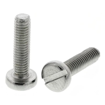 RS PRO Slot Pan Stainless Steel Machine Screw 12 mm M3 189-327