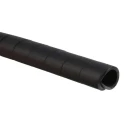 HellermannTyton Spiral Cable Wrap Polyethylene, Black, 9-10 mm Cable Diameter, 100 mm Bundle 161-43201 SBPEFR9-PE-FR-BK