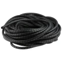HellermannTyton Spiral Cable Wrap Polyethylene, Black, 9-10 mm Cable Diameter, 100 mm Bundle 161-43201 SBPEFR9-PE-FR-BK