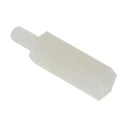 RS PRO M3 Standoff, 15 mm Body, 6 mm Stud, Polyamide 66 325-772