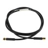 RS PRO Male SMA to Male SMA RG233 Coaxial Cable 1.5 m 50 Ω Black Terminated RG233