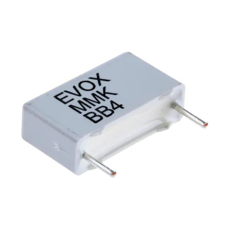 KEMET MMK Film Capacitor, 100 nF, ±10% Tolerance, 400 V DC 200 V AC, Through Hole MMK15104K400B04L4BULK