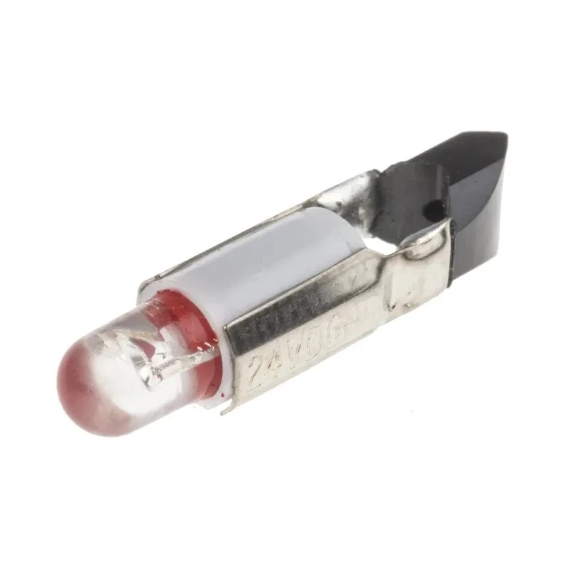 RS PRO Red Indicator Lamp Single Chip, 24 V AC/DC, 5.5 mm Diameter 210-052