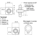 Honeywell Technologies Pressure Sensor 140 bar Breaking Pressure Plastic Body - 176PC14HD2