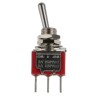 RS PRO Toggle Switch PCB Mount On-On SPDT Through Hole Terminal 26 V DC 250 V AC 401-703