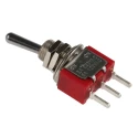 RS PRO Toggle Switch PCB Mount On-On SPDT Through Hole Terminal 26 V DC 250 V AC 401-703