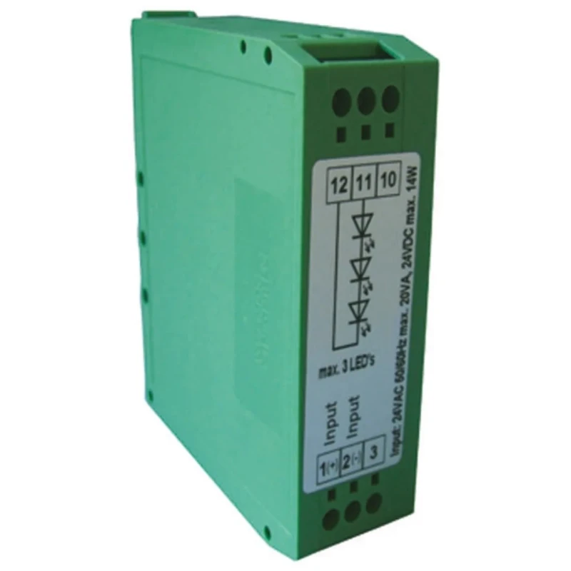 Waldmann LED Driver, IP67 Rated, 10 W Output, 1000mA Current, Rail Mount IP67