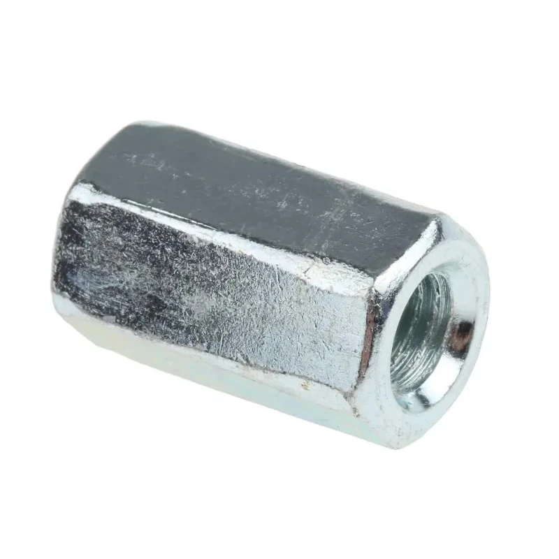RS PRO 30 mm Bright Zinc Steel Coupling Nut M10 276-544