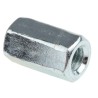 RS PRO 30 mm Bright Zinc Steel Coupling Nut M10 276-544