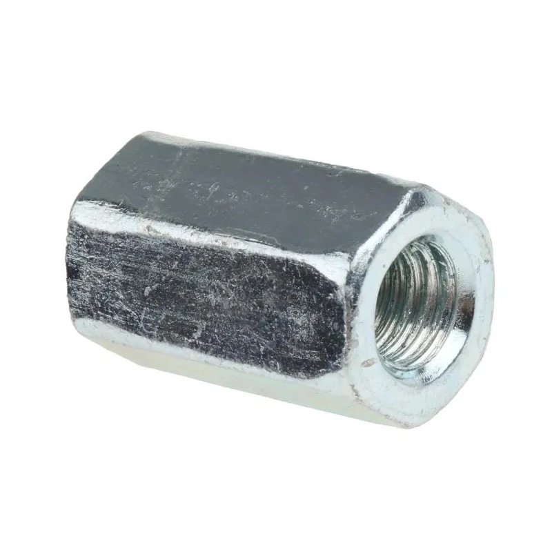 RS PRO 30 mm Bright Zinc Steel Coupling Nut M10 276-544