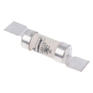 Eaton 25A British Standard HRC Fuse F1 550V AC 16.2g Weight NSD25