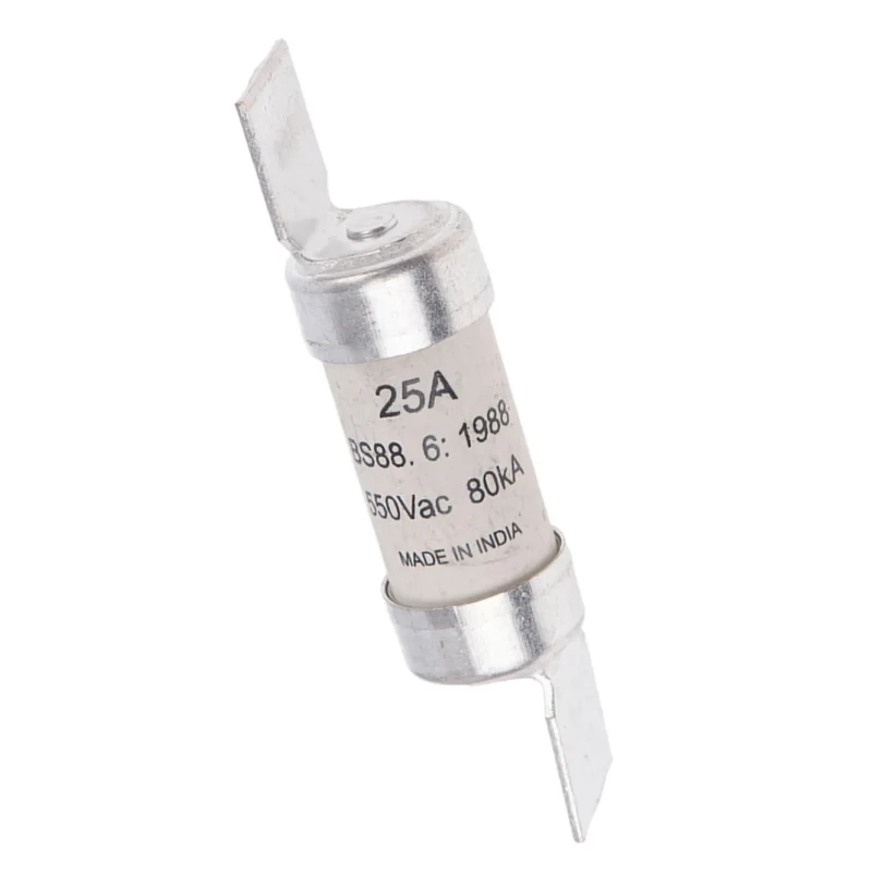 Eaton 25A British Standard HRC Fuse F1 550V AC 16.2g Weight NSD25