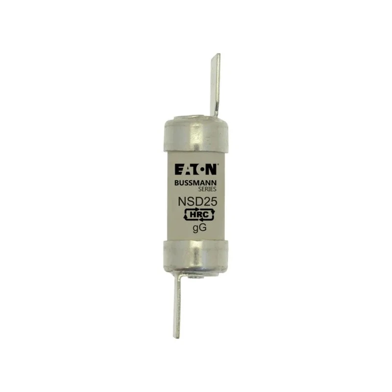 Eaton 25A British Standard HRC Fuse F1 550V AC 16.2g Weight NSD25