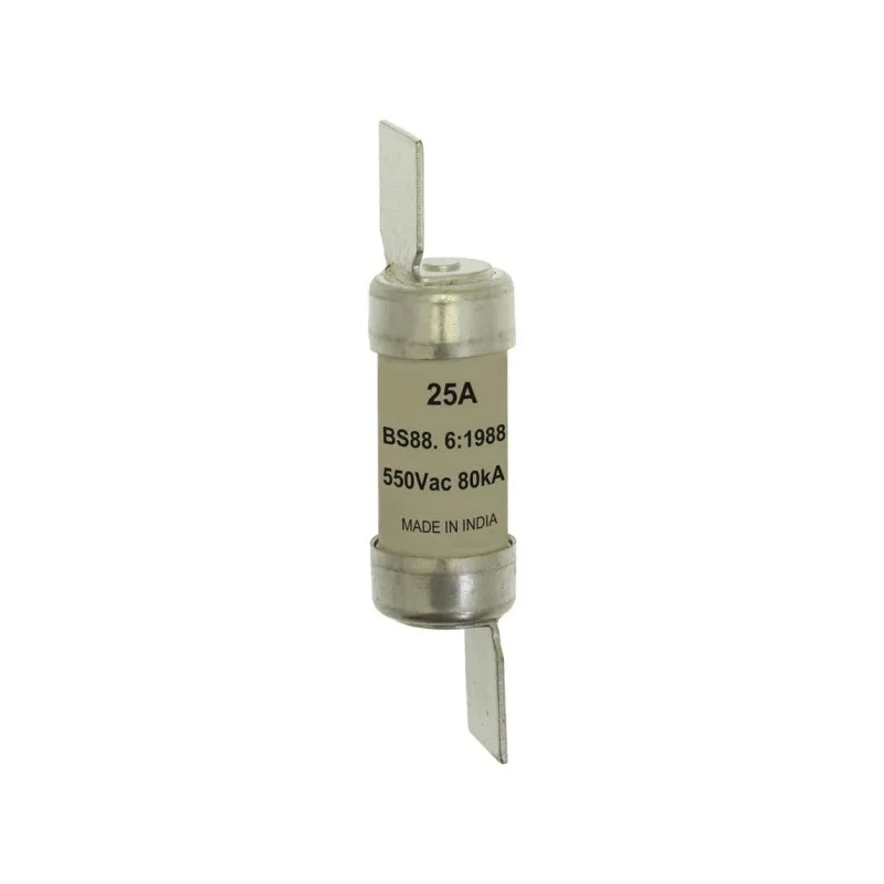 Eaton 25A British Standard HRC Fuse F1 550V AC 16.2g Weight NSD25