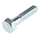 RS PRO Bright Zinc Plated Steel Hex Bolt M8 x 35 mm 8.8 Grade DIN 931 279-587