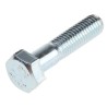 RS PRO Bright Zinc Plated Steel Hex Bolt M8 x 35 mm 8.8 Grade DIN 931 279-587