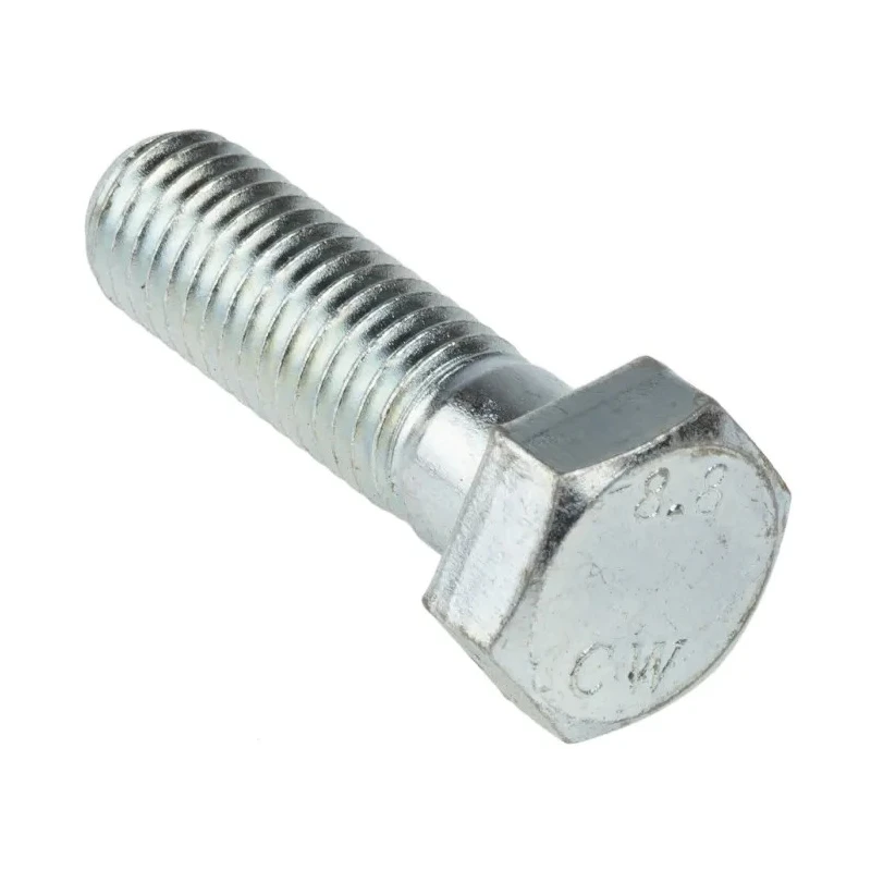 RS PRO Bright Zinc Plated Steel Hex Bolt M12 x 40 mm 304 Grade DIN 931 279-767