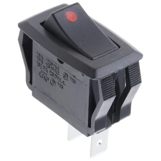 RS PRO SPST On-Off Rocker Switch Panel Nylon Housing Quick Connect Terminals IP66 16A 250V ac 419-700