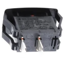 RS PRO SPST On-Off Rocker Switch Panel Nylon Housing Quick Connect Terminals IP66 16A 250V ac 419-700