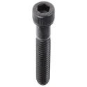 RS PRO Black Steel Hex Socket Cap Screw, Hex Drive, 1/4 in Diameter, 1.25 in Length, Grade 8.8, ANSI B18.3 Thread 292-114
