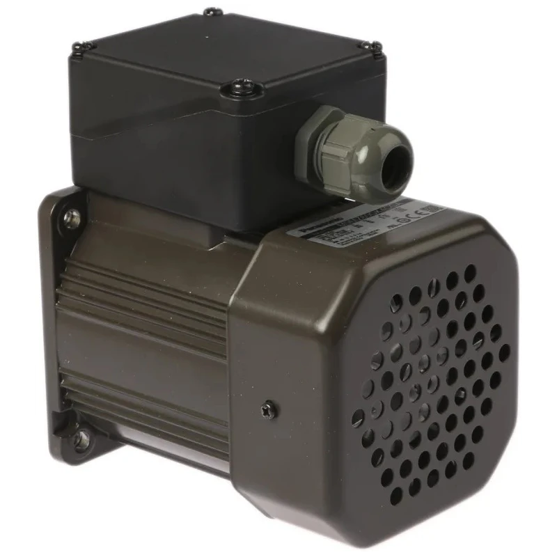Panasonic M9M Reversible Spur AC Motor 60 W 3 Phase 4-Pole 400V Panel Mounting M9MZ60GK4CGA