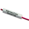 HellermannTyton Yellow Print Heat Shrink Labels 24 mm Width, 24 mm Length, 500 Per Pack 553-50022 HST6-2YE-S-PO-X-YE