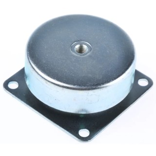 Fabreeka M6 Anti-Vibration Mount Cup Type Neoprene Material 58 mm OD 28 mm Height VSC1-4-C-S-M6