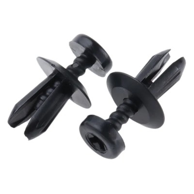 Essentra Nylon Snap Rivet 5 mm Diameter, 11 mm Length, Plain Finish, RoHS Compliant 99001182