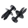 Essentra Nylon Snap Rivet 5 mm Diameter, 11 mm Length, Plain Finish, RoHS Compliant 99001182
