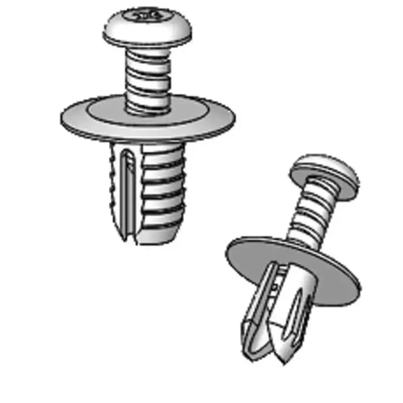 Essentra Nylon Snap Rivet 5 mm Diameter, 11 mm Length, Plain Finish, RoHS Compliant 99001182