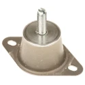Taica Cylindrical M6 Anti-Vibration Mount Male Buffer Foot with 30 kg Compression Load 30 mm Outside Diameter 40 mm SF-5