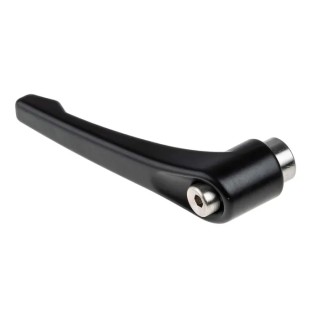 RS PRO Stainless Steel Clamping Lever M10 x 16 mm Die Cast Zinc Handle Black 478-179