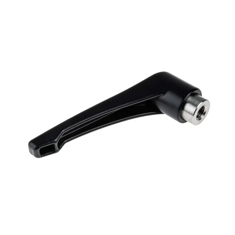 RS PRO Stainless Steel Clamping Lever M10 x 16 mm Die Cast Zinc Handle Black 478-179