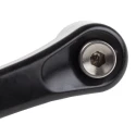 RS PRO Stainless Steel Clamping Lever M10 x 16 mm Die Cast Zinc Handle Black 478-179