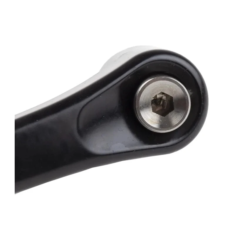 RS PRO Stainless Steel Clamping Lever M10 x 16 mm Die Cast Zinc Handle Black 478-179