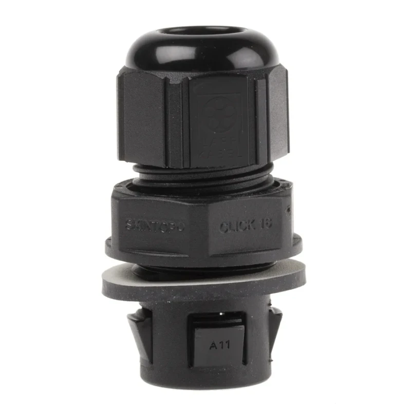 Lapp SKINTOP Series Cable Gland M16 Thread Size, 5 to 9 mm Cable Diameter, Polyamide, IP68 Rated, Germany 53112882
