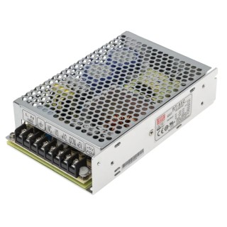 MEAN WELL High-Efficiency RT Series Triple Output Switching Power Supply 87.5W 3 Outputs 15V DC Chassis Mount RT-85C