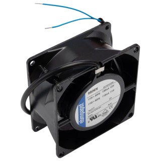 ebm-papst 8000 N Series AC Axial Fan 115V AC 11W 61 m³/h IP65 80mm x 80mm x 38mm