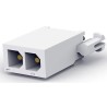 TE Connectivity Mini-Universal MATE-N-LOK Series Straight Through Hole PCB Header 2 Contacts 4.14 mm Pitch 1 Row 1-770166-1