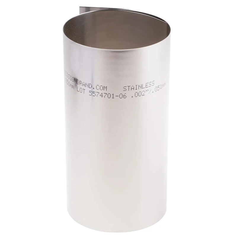 RS PRO Stainless Steel Shim 50 in x 6 in x 0.051 mm 519-096