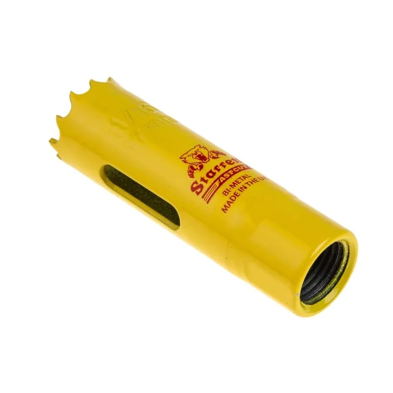 Starrett 17 mm Diameter High-Speed Steel (HSS) Bimetal Drill Bit FCH1016-G