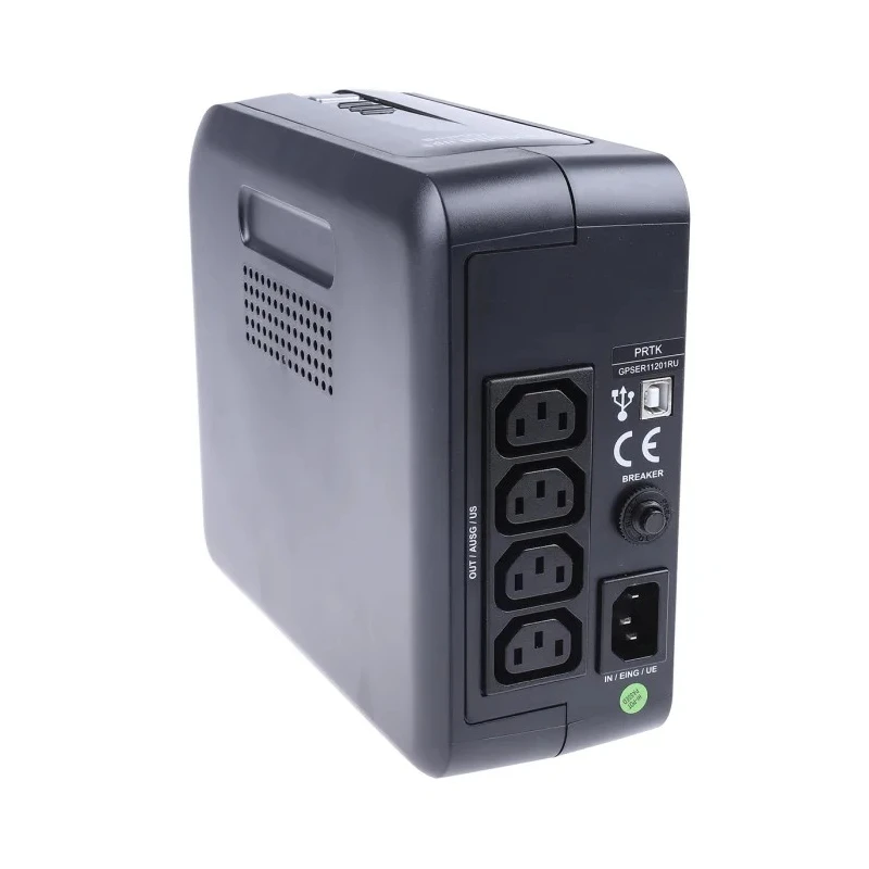 Riello Uninterruptible Power Supply iDialog 400 VA, 240 W, 220-240 V AC Input, Stand Alone, 4 Outlets IDG 400/RS