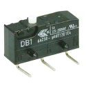 ZF Button Micro Switch Through Hole Terminal 6A 250V AC SPDT IP50 DB1C-D2AA