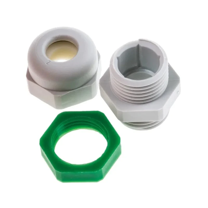 SIB WADI-TEC Series Grey Polyamide 6 Cable Gland, PG9 Thread, 4.5 mm min., 8 mm max., IP68 Z6100900R