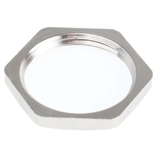 SIB Nickel Plated Brass Cable Gland Locknut PG16 Thread D4016106
