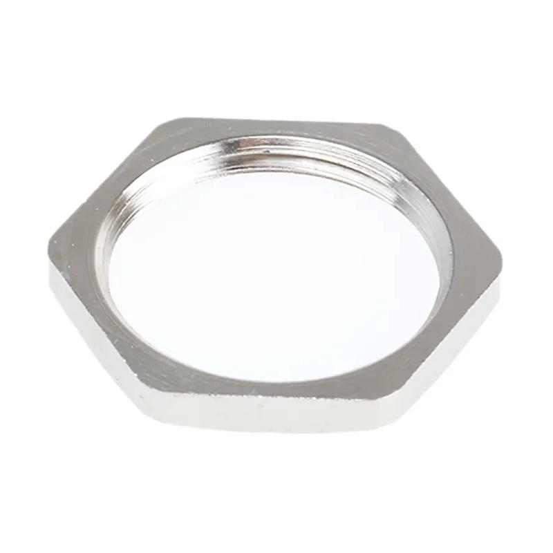 SIB Nickel Plated Brass Cable Gland Locknut PG16 Thread D4016106