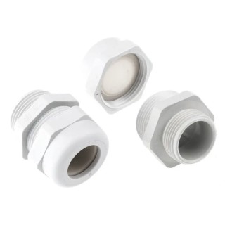 SIB WADI-TEC Series Grey Polyamide 6 Cable Gland M25 Thread 11.5 mm Min. 18 mm Max. IP68 Z6122500R